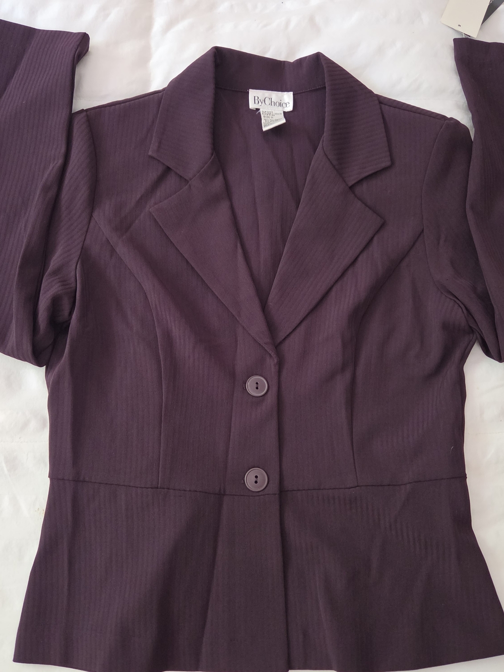 Vintage Women's Plum Blazer Jacket